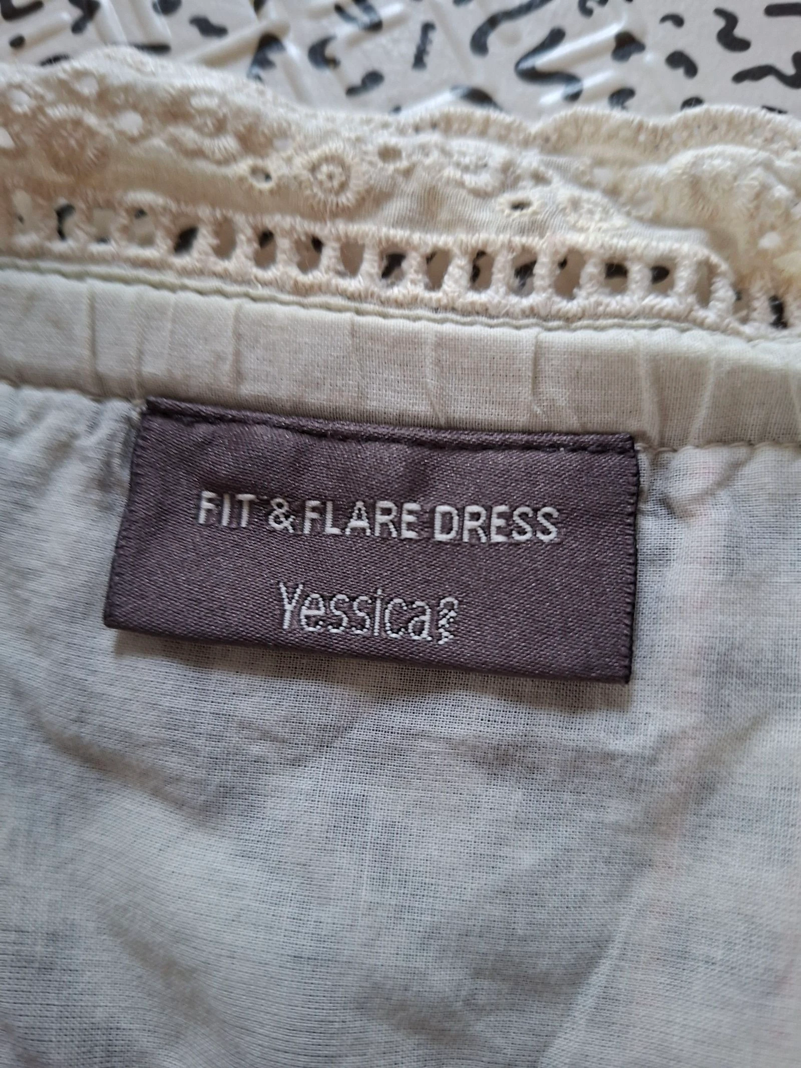 Vestido longo boêmio Yessica C&A T44 algodão cru azul alças ajustáveis forrado verão – photo 5